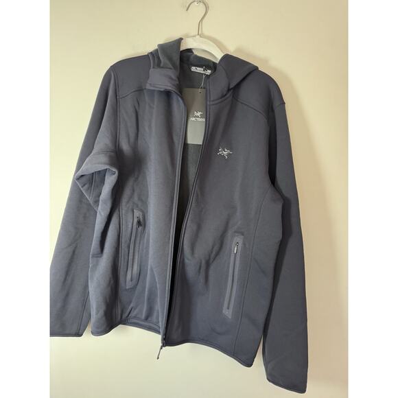 Arc'teryx Kyanite Hoody Full Zip Men's Size Medium Black Sapphire (navy Blue)NWT - Picture 14 of 16